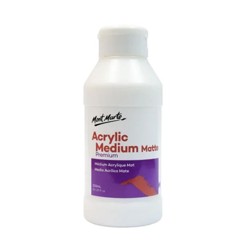 MONT MARTE ACRYLIC MEDIUM Matte 250ml